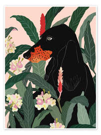 Wall art print Hidden in the Greenery - Artsy Sesta