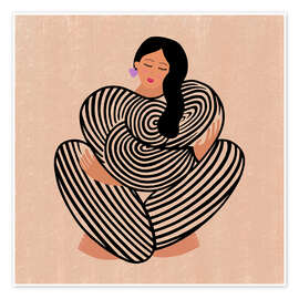 Wall art print Selflove I - Sam Reimann