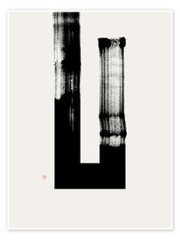 Wall art print Linear Story N°2 - Thoth Adan