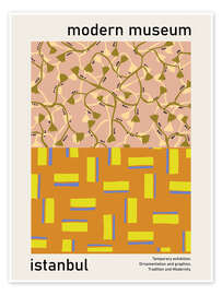 Wall art print Modern Museum Istanbul - Annick