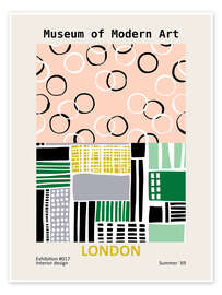 Wall art print Museum of Modern Art, London, Summer '69 - Annick