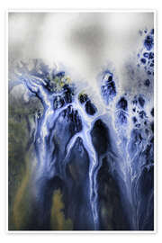 Wall art print Mysteries of the Marsh - Petra Meikle