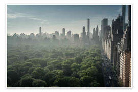 Wall art print View of Central Park from the 20th floor III - Flo Klein