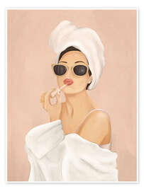 Wall art print Morning Routine - Branka Kodžoman