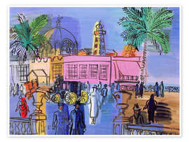 Wall art print The Casino on the Pier, Nice, 1926 - Raoul Dufy