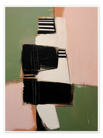 Wall art print Soft Edge Abstraction III - Branka Kodžoman