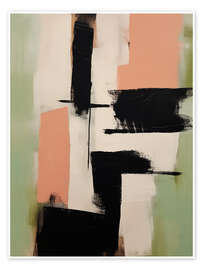 Wall art print Soft Edge Abstraction I - Branka Kodžoman