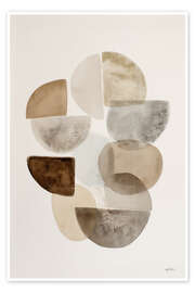 Wall art print Celestial Stones II - artill