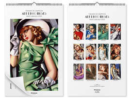 Wall art print Tamara de Lempicka Wall Calendar - Art Deco Muses 2026 - Tamara de Lempicka