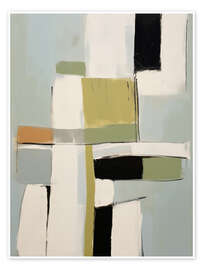 Wall art print Modern Block Study II - Branka Kodžoman