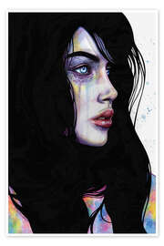 Wall art print Looking Out To The Galaxy - Tomasz Mro