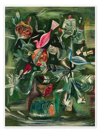 Wall art print Christmas Tree - Frances Hodgkins