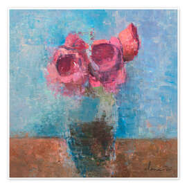 Wall art print Beyond Blue - Elena Zolotnitsky