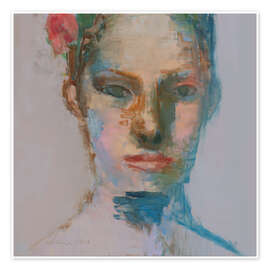 Wall art print Undine - Elena Zolotnitsky