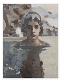 Wall art print Breathless - Elena Zolotnitsky