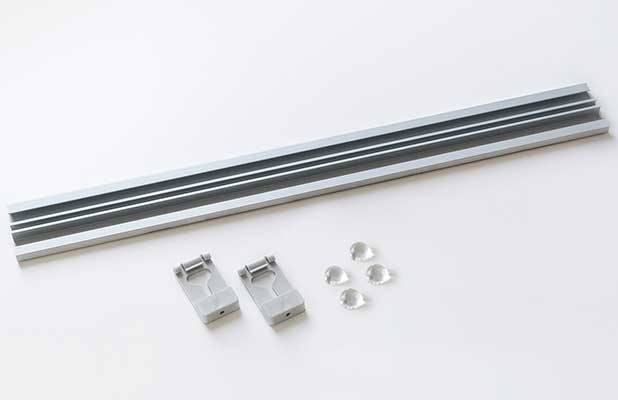 Wall mount for large formats