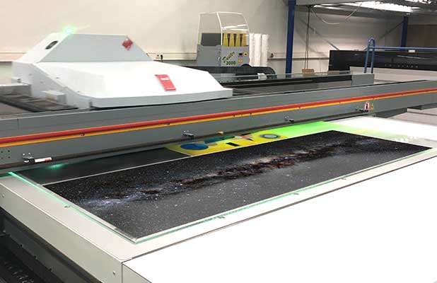 Print on acrylic in detail 1