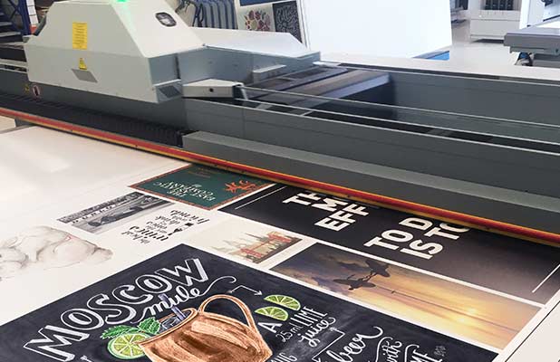 Print on aluminium in detail 1