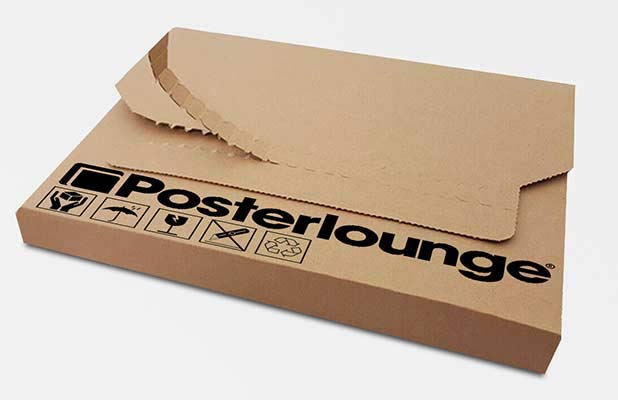 Aluminium print packaging for small formats