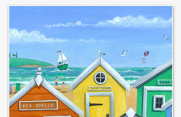 Door poster with 3 mm white border