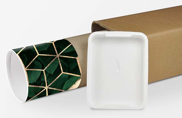 Door poster packaging