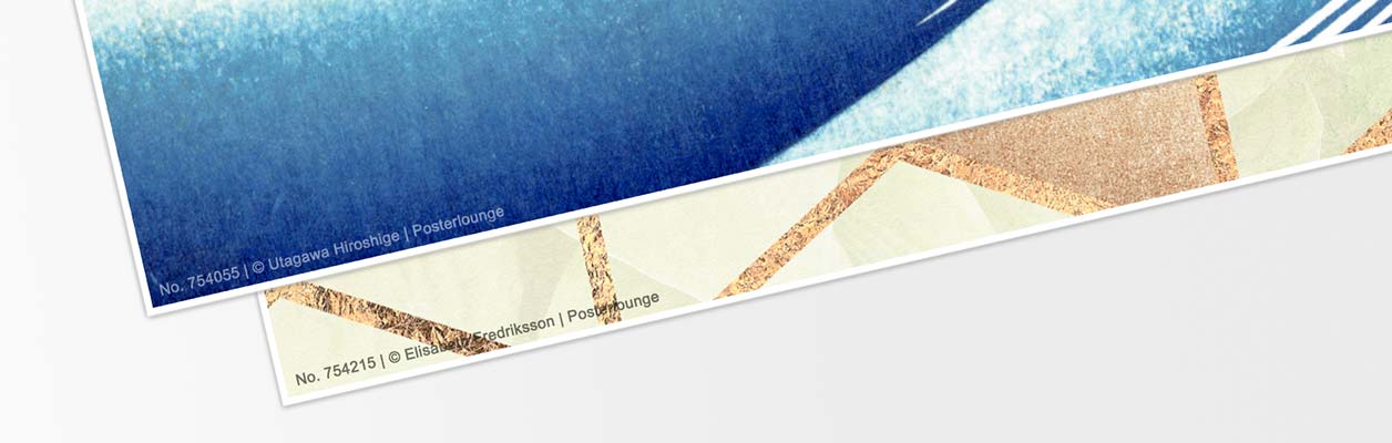 Name of the corresponding artist on the print