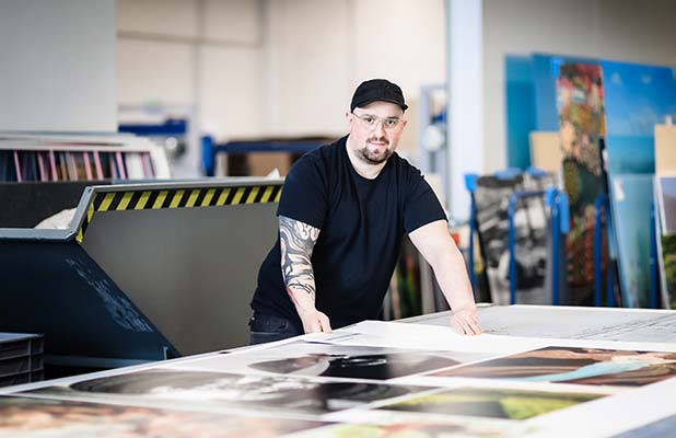 Gallery print production 1