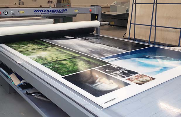 Gallery print production 2