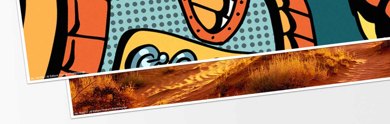 Name of the corresponding artist on the print