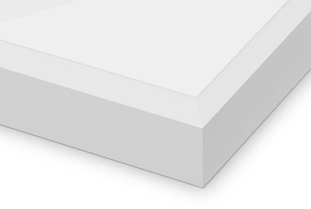 Picture frame SLIM white