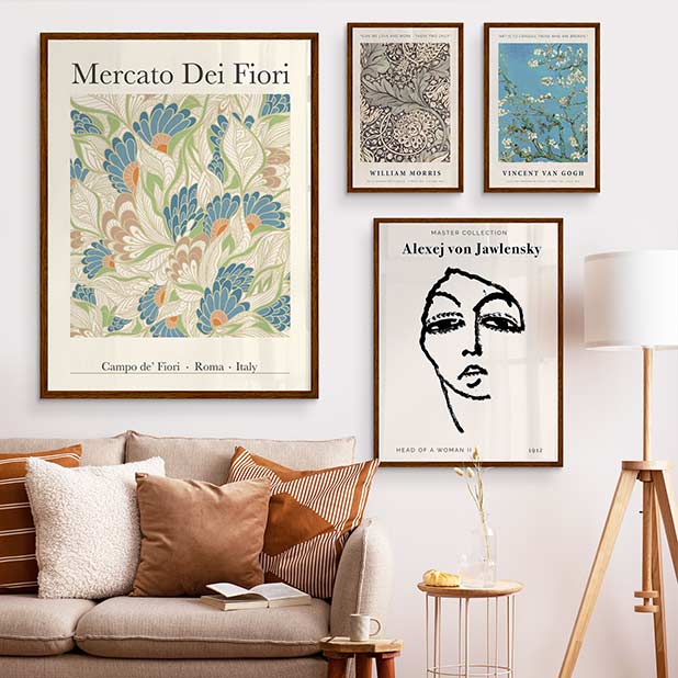 Living room wall art