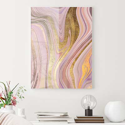 Contemporary style acrylic prints