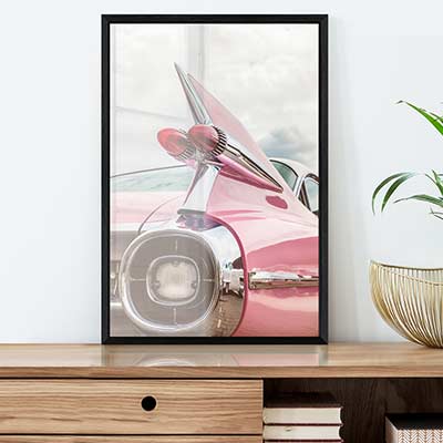 Vintage style acrylic prints