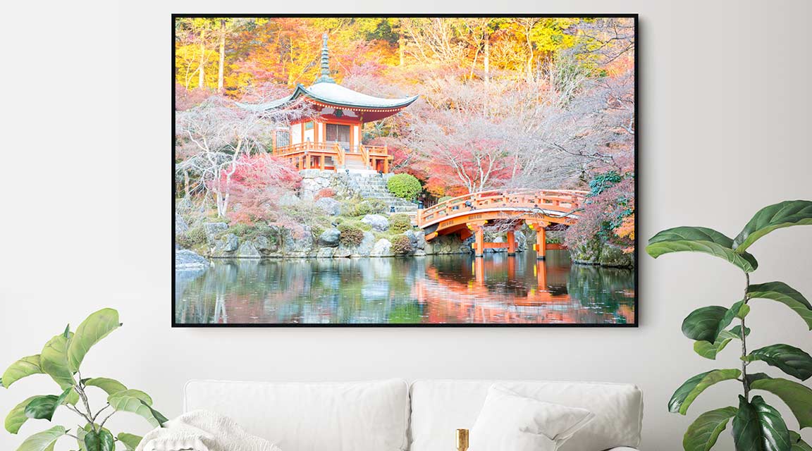 Extra-large print on aluminium