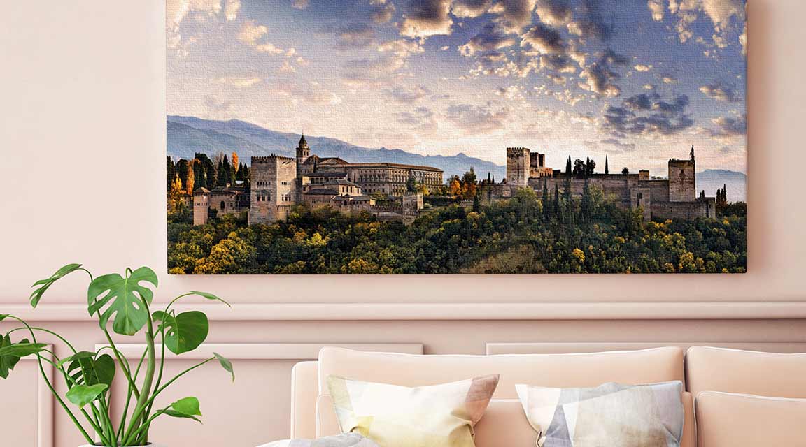 Large canvas print