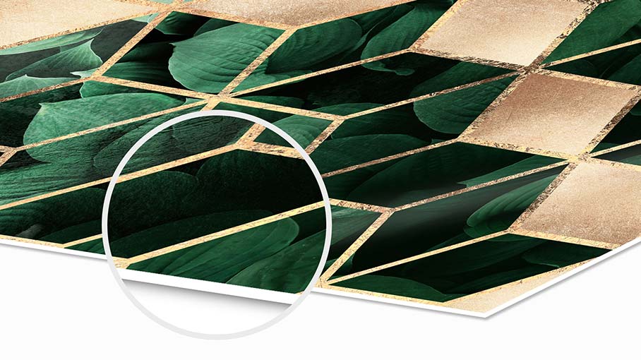 Door poster, close-up view