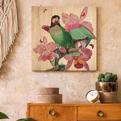 Shabby chic wood prints