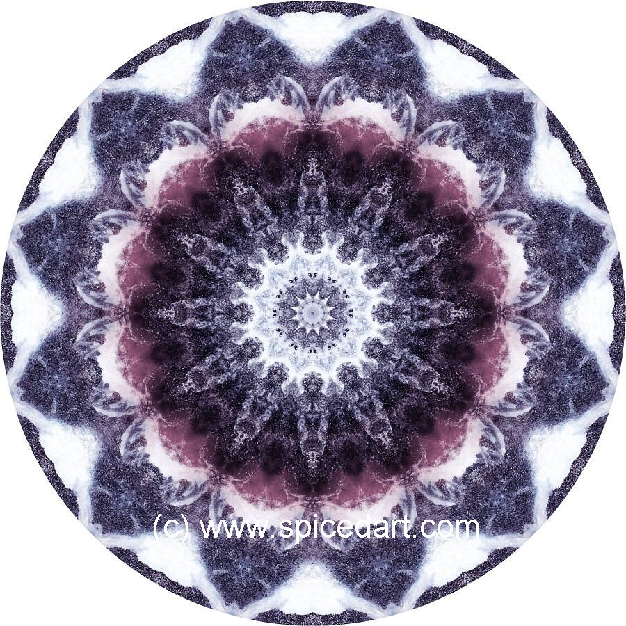Mandala Art Print - Greenland-Air Whirling 01