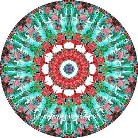 Kaleidoscope Art Print - Bolivia-Deforestation 02