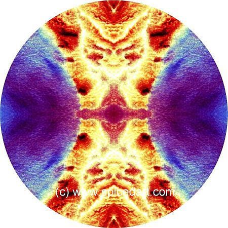 Mandala Art Print - Clouds-Aleutian Islands 06