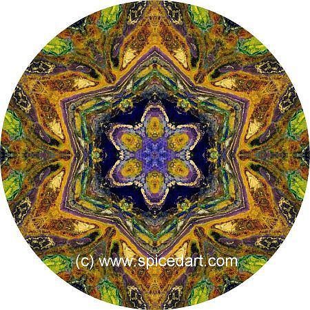 Meditation Mandala - Morocco-Atlas Mts 09