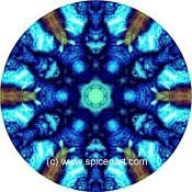 Mandala Art Print Clouds-Aleutian Islands 01