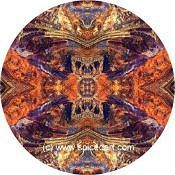 Mandala Art Print Australia-Gosses Bluff 03
